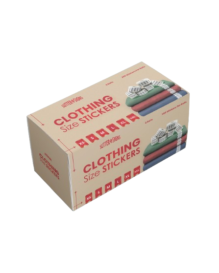 Clothing Stickers Box