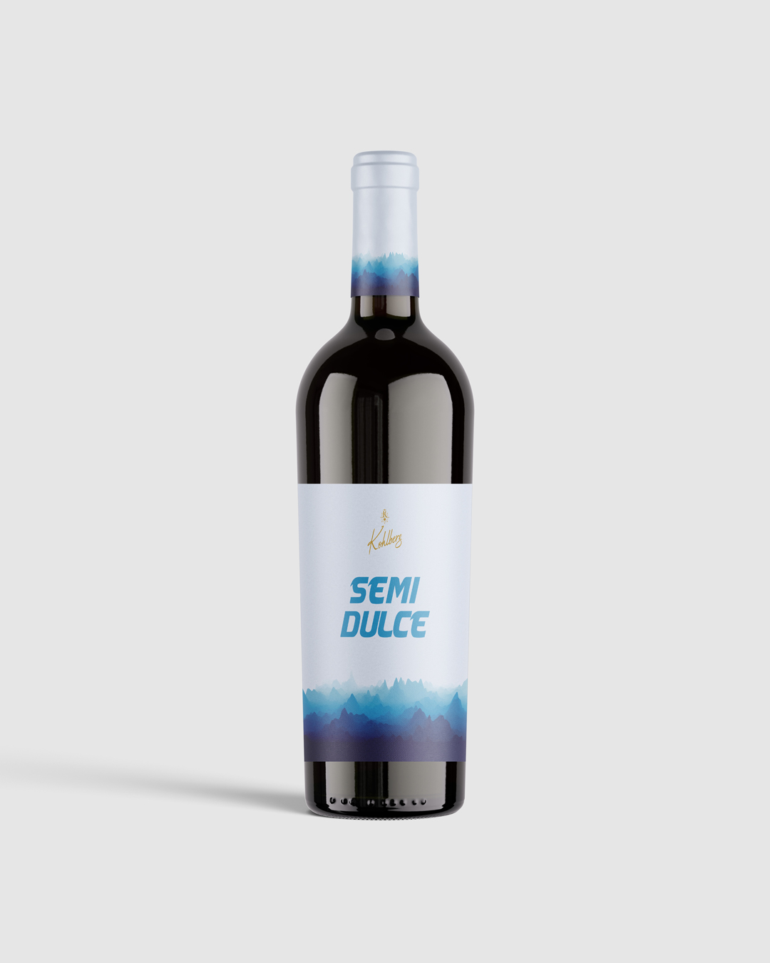 Semi Dulce Wine Bottle