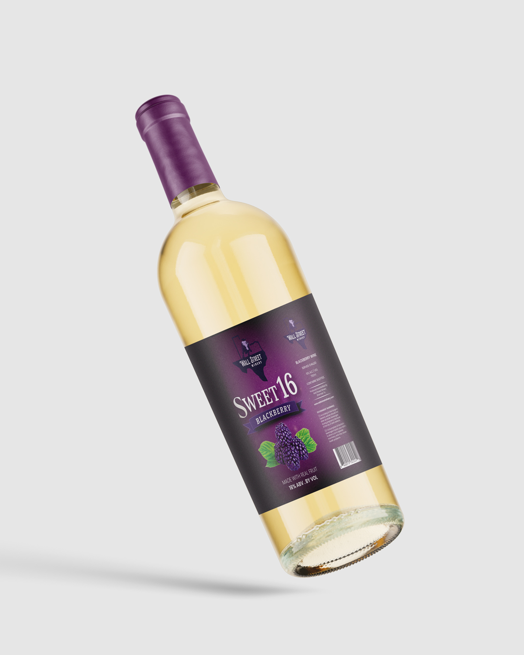 Sweet 16 Wine Bottle