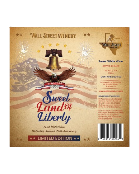Sweet Land of Liberty Label